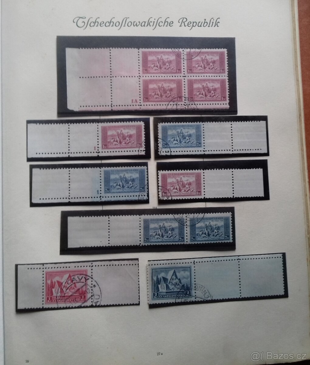 1. republika, známky - 2