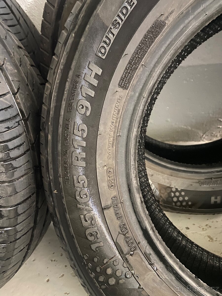 nové pneu 195/65 r15 letní - 2