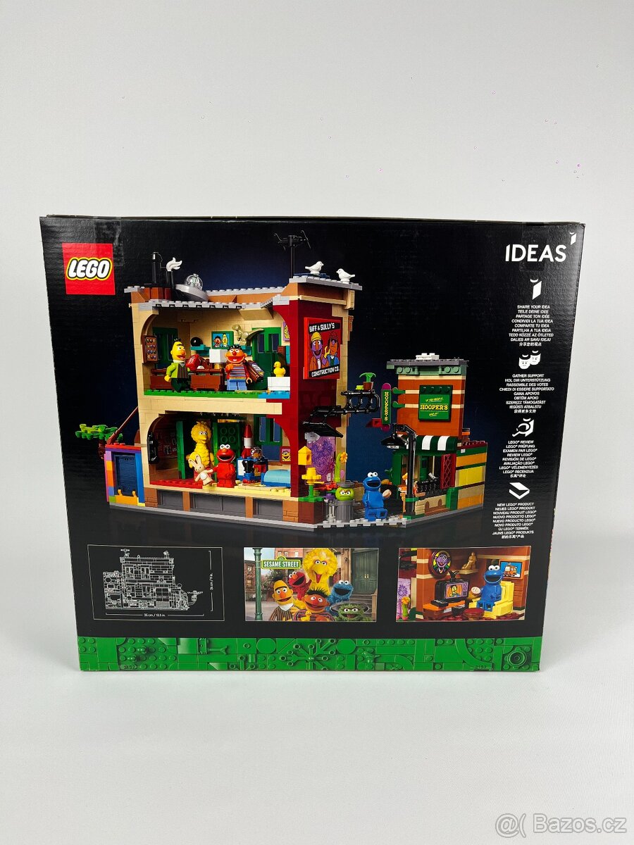 NOVÉ Lego 21324 Sesame Street - 2