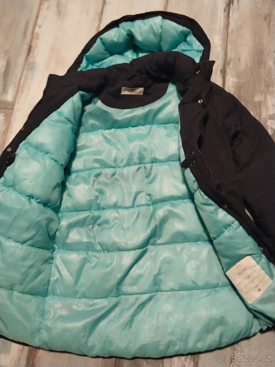 Chlapecká bunda/parkaH&M vel 140/146 - 2
