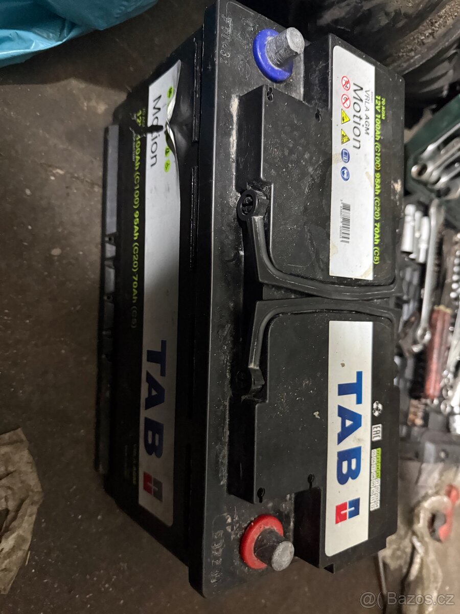 Autobaterie AGM 100AH 12V - 2