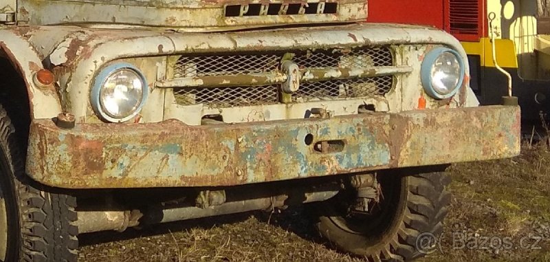 na Praga S5T přední masku, blatníky a další - 2