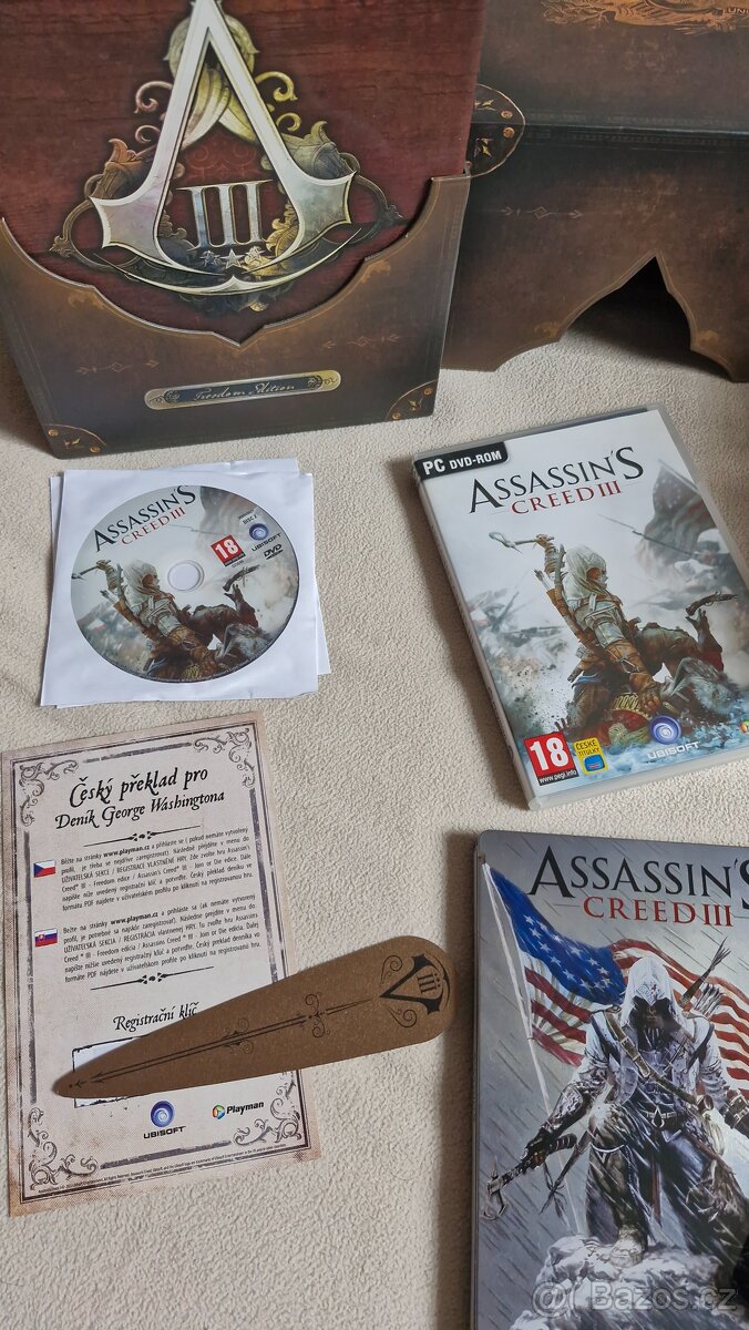 Assassins Creed 3 Freedom Edition KOMPLETNÍ - 2