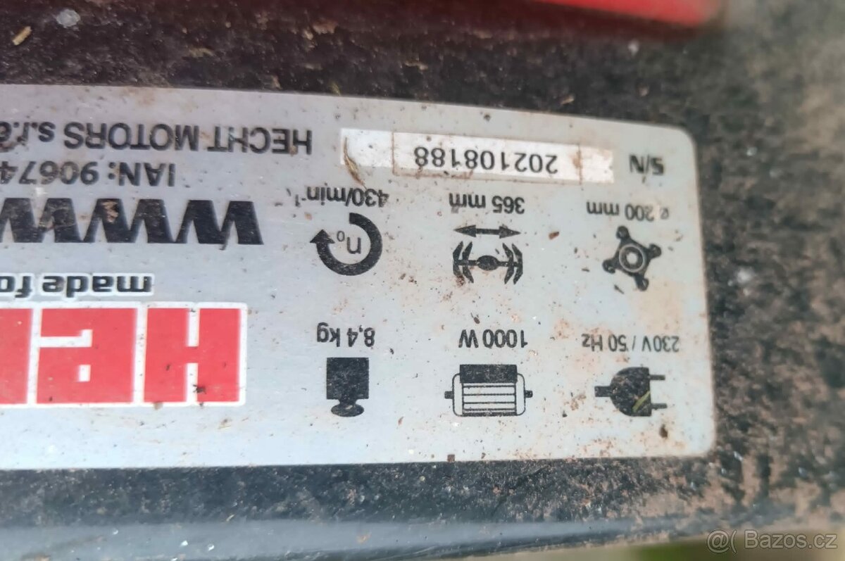 elektrický kultivátor HECHT 738 - 2