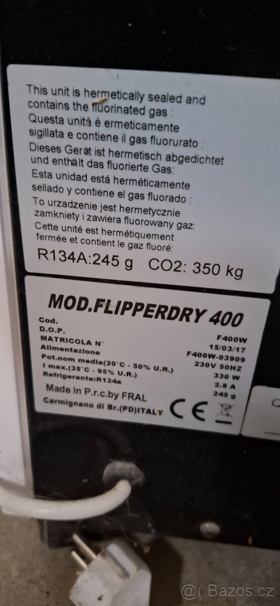 Odvlhčovač FlipperDry 400 - 2