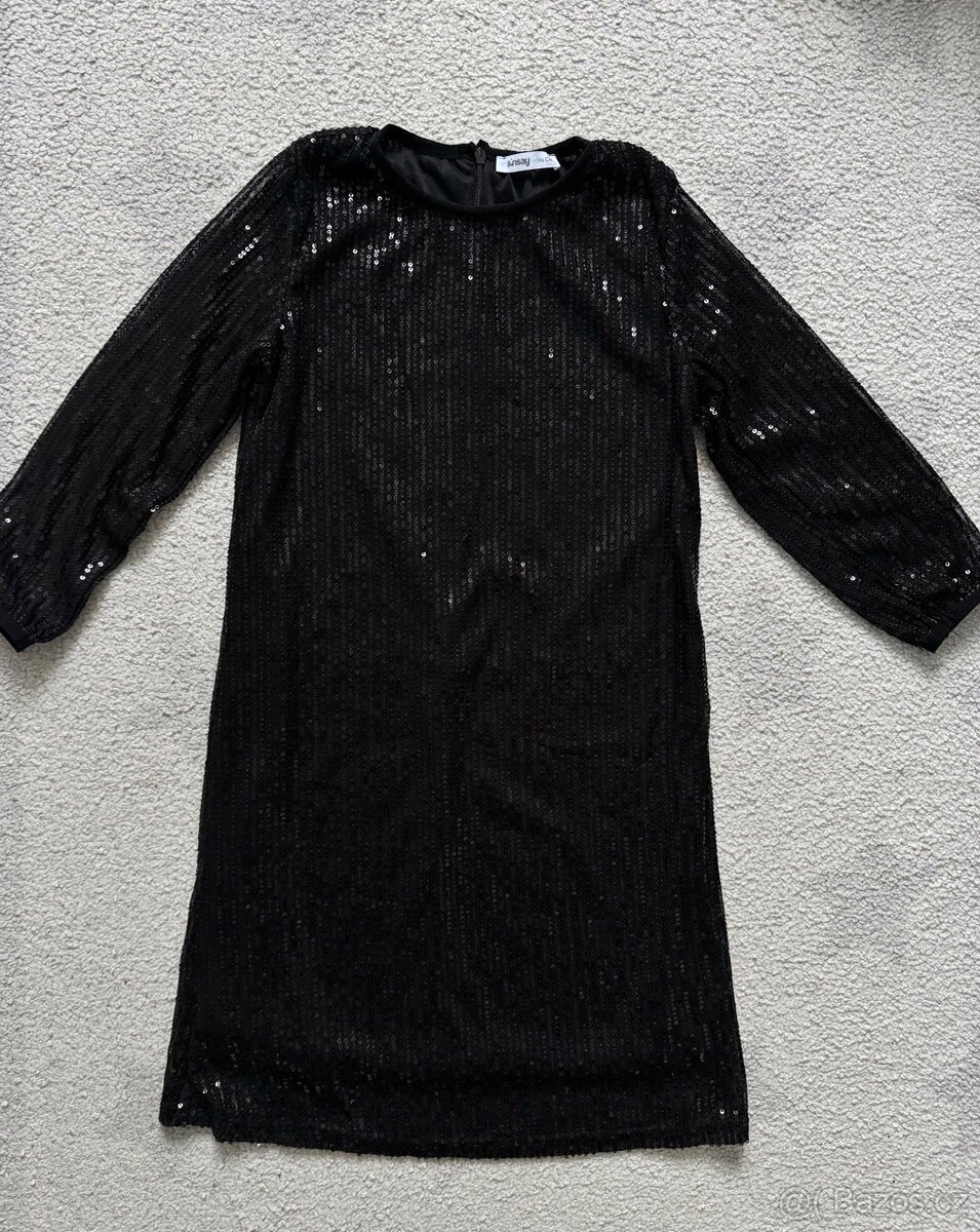 Glitrové šaty Sinsay, vel. 146 - 2