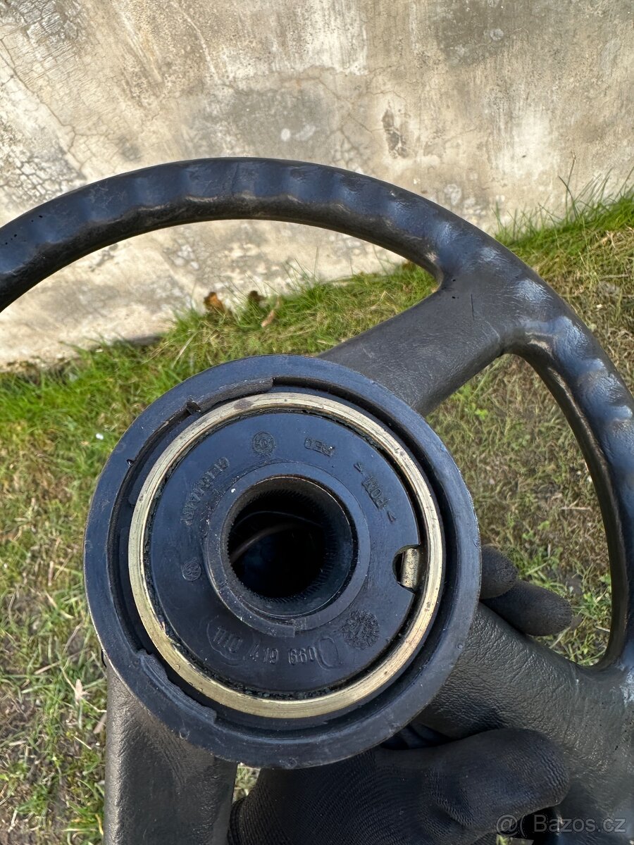 VW polo MK2 tříramenný volant - 2