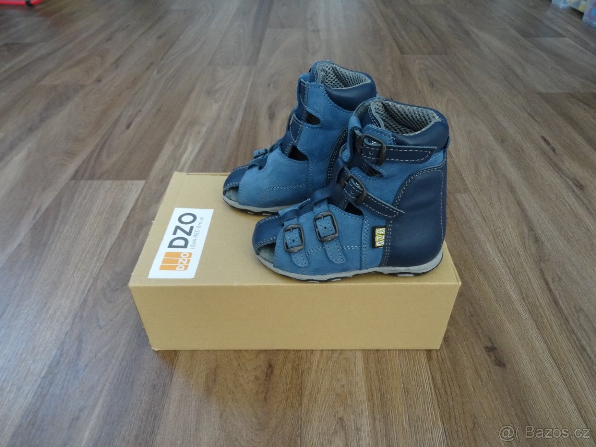 Dětská zdravotní obuv, sandály DZO vel. 24 - NOVÉ - 2