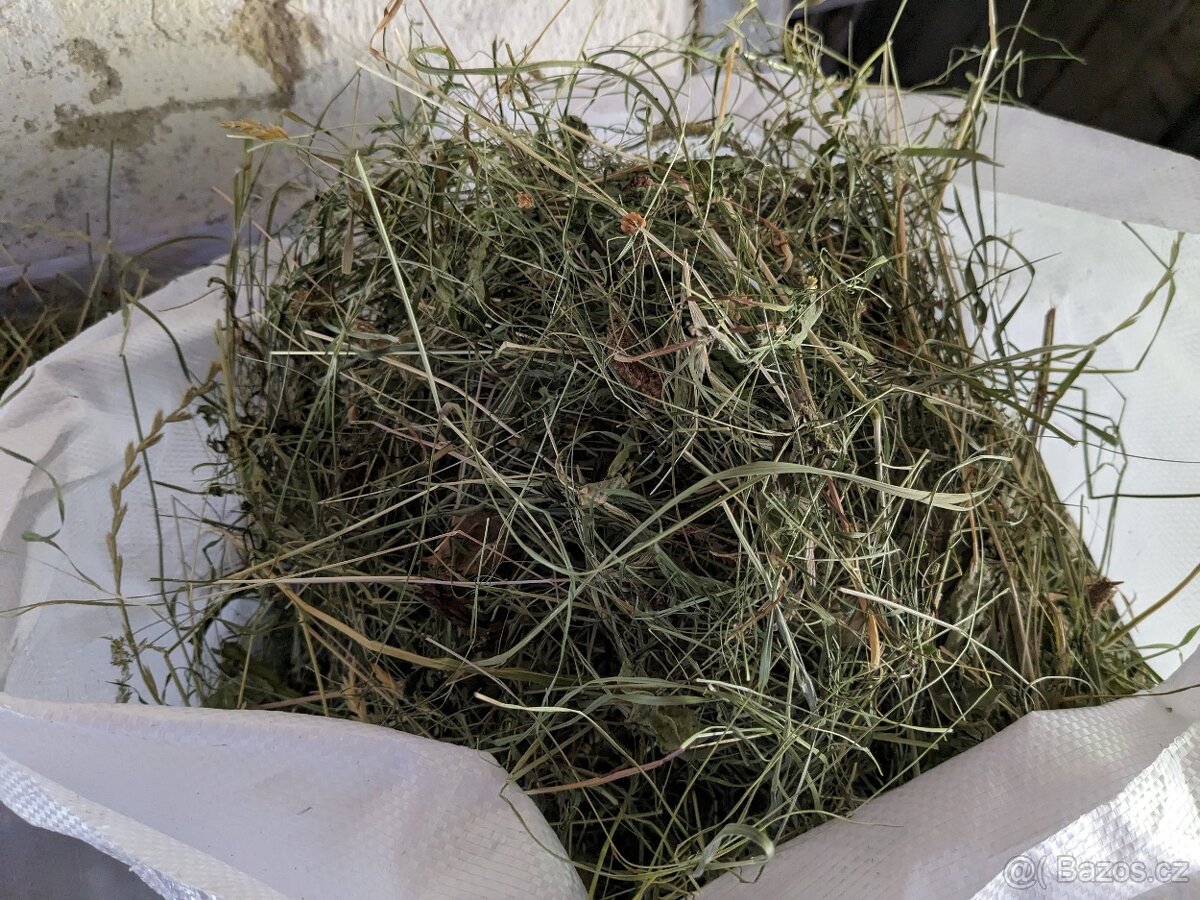 Ručně sušené luční seno - 2