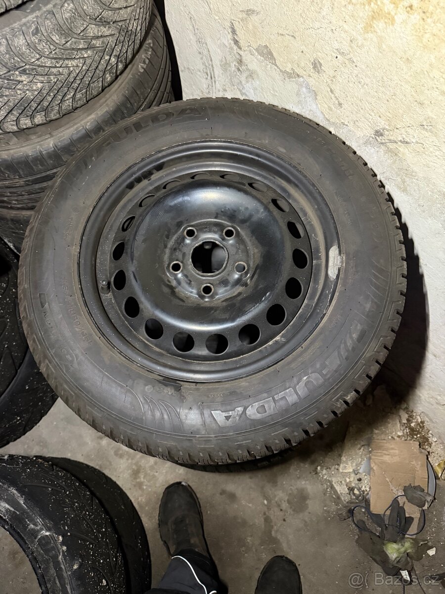 Zimní pneu 195/65 r15 “nové” 5x112 r15 - 2