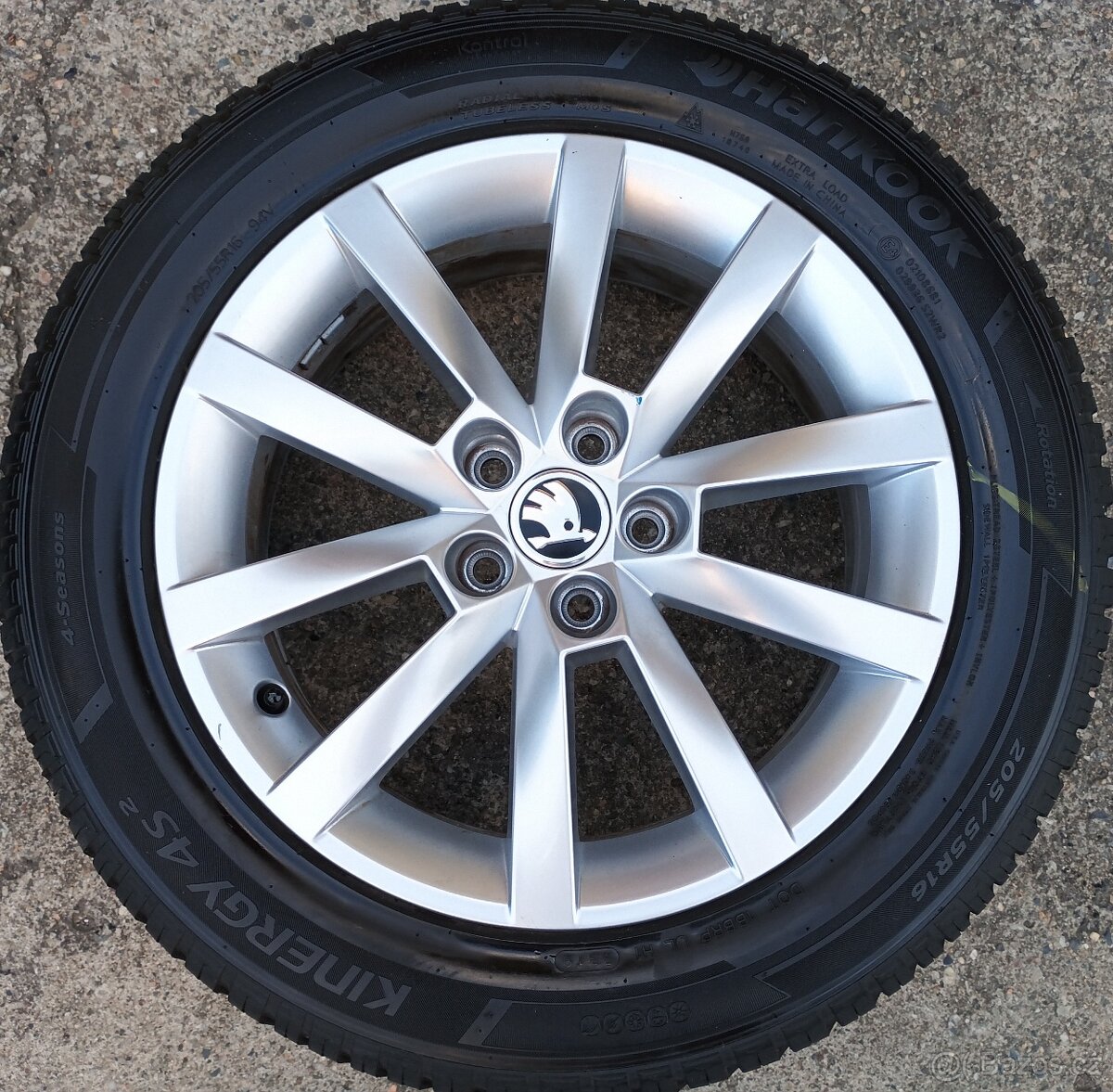 Originální zimní kola Alaris Škoda Scala, Kamiq 5x100 R16 - 2