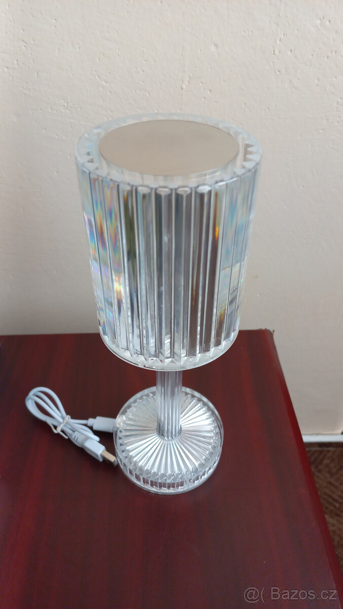 stolní lampa měnící barvy, relaxační - 2