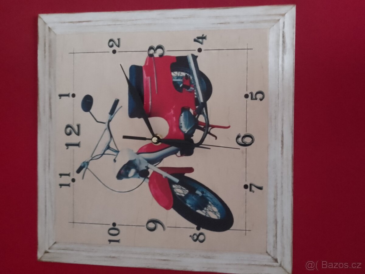 Nástenné hodiny moto - 2