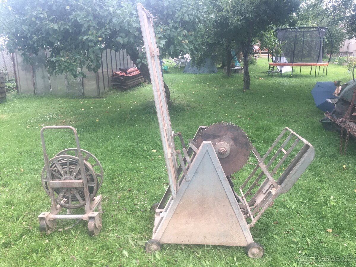 Cirkulárka,el,motor 8.1 kw+ pojízdná cívka - 2