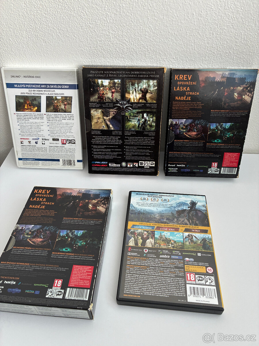 Použité PC hry série Zaklínač / Witcher - 2