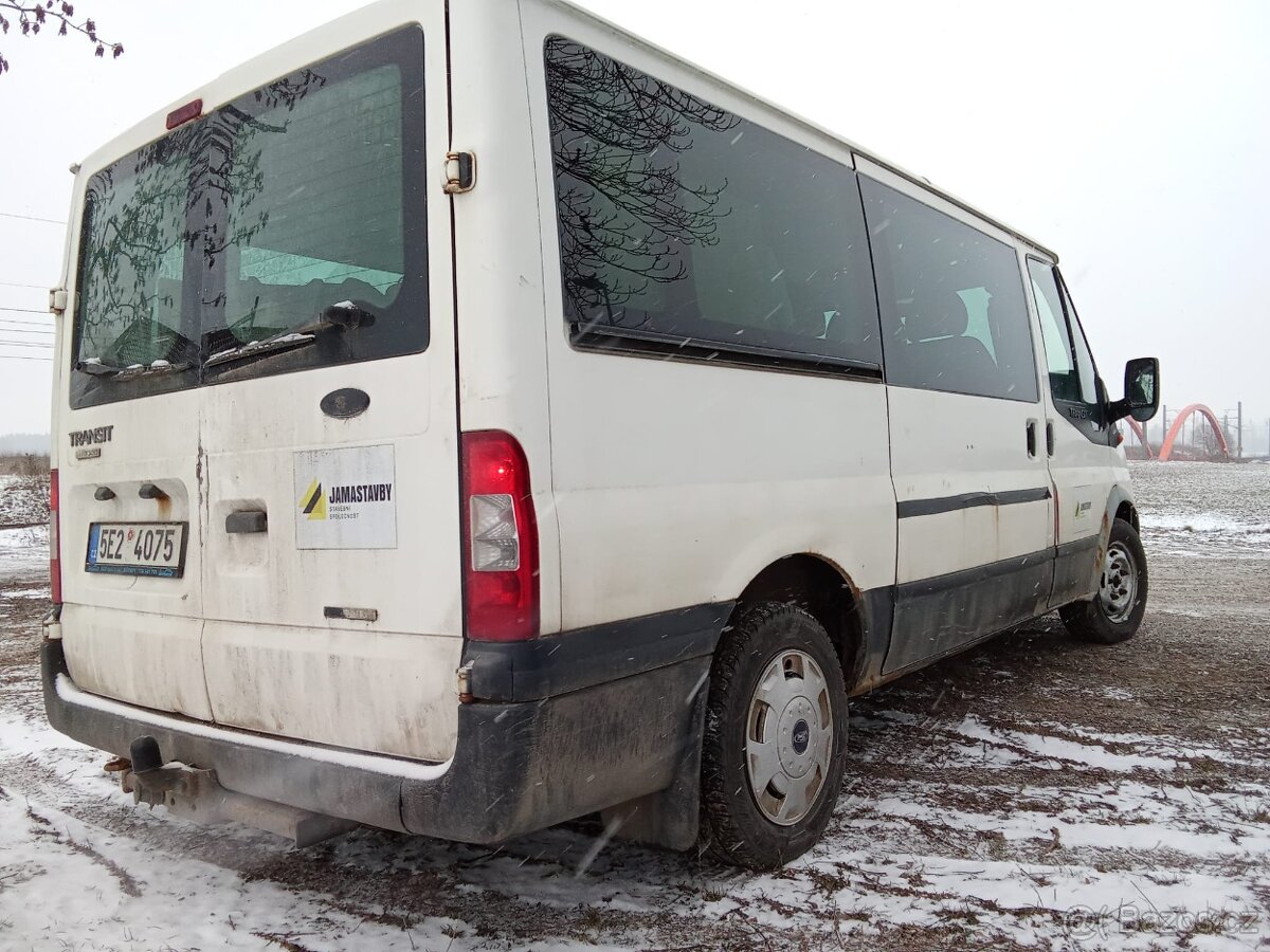 Ford transit Long - 9 míst, tažné, nová STK. - 2