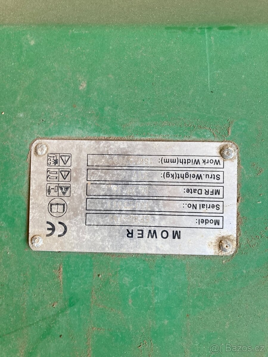 Mulčovač kladívkový záběr 145cm - 2