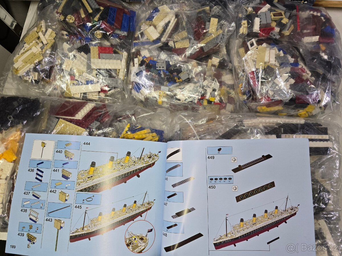 STAVEBNICE Creator 10294 Titanic (náhrada) - 2