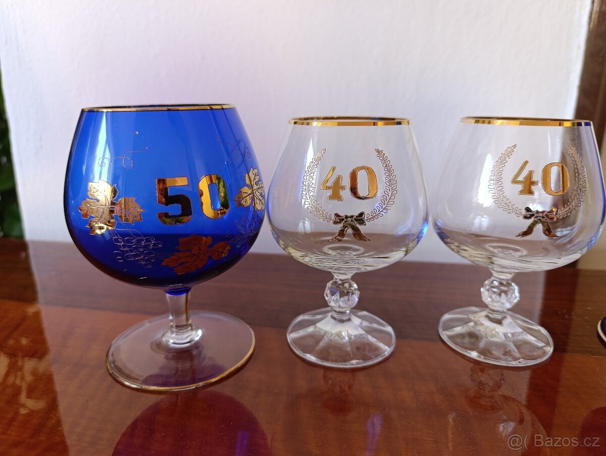 Skleničky retro - 2