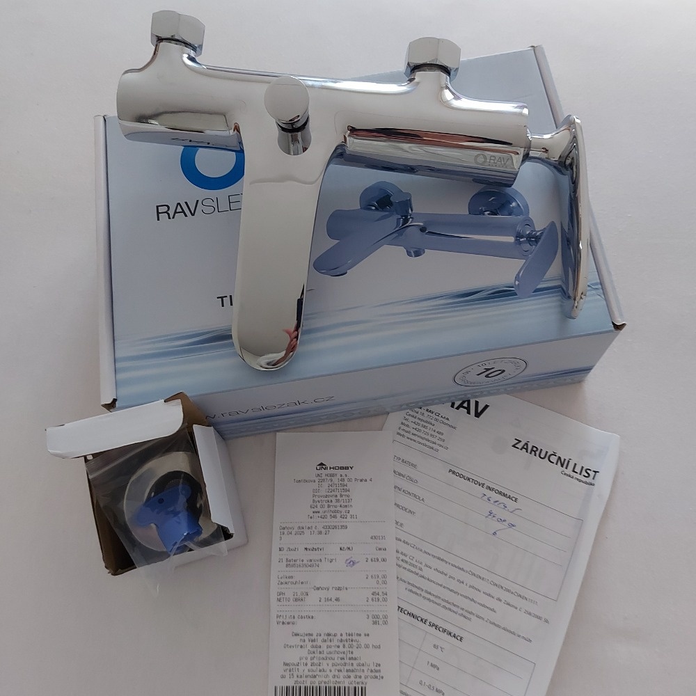 Vodovodní baterie koupelnová - 2