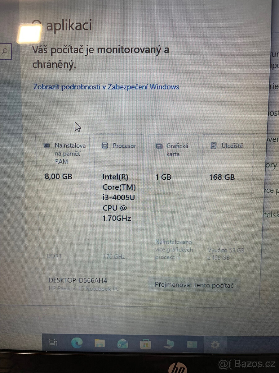 Notebook HP Pavilion 15 - 2