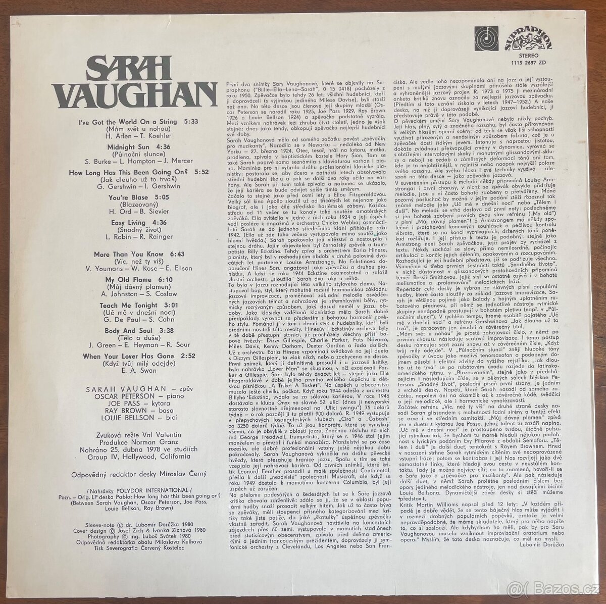 LP / Vinyl - Sarah Vaughan - 2