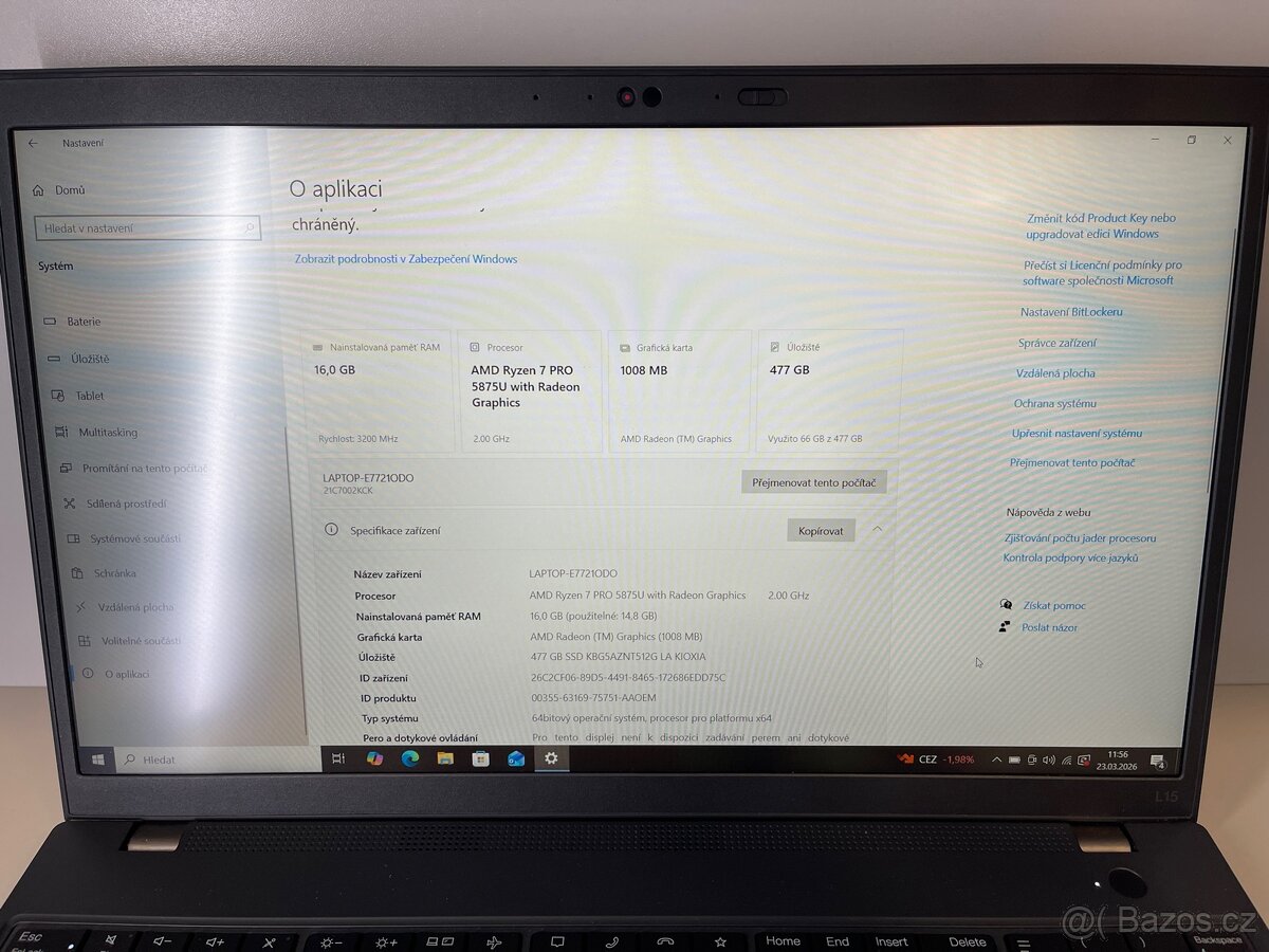 Lenovo ThinkPad L15 Gen 3 - 2