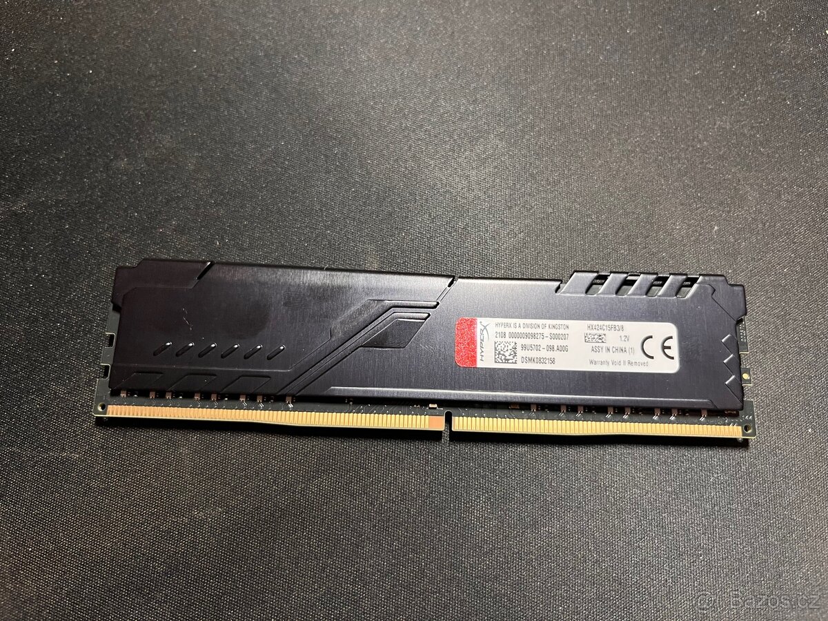 RAM paměť Kingston HyperX Fury 8GB DDR4 - 2