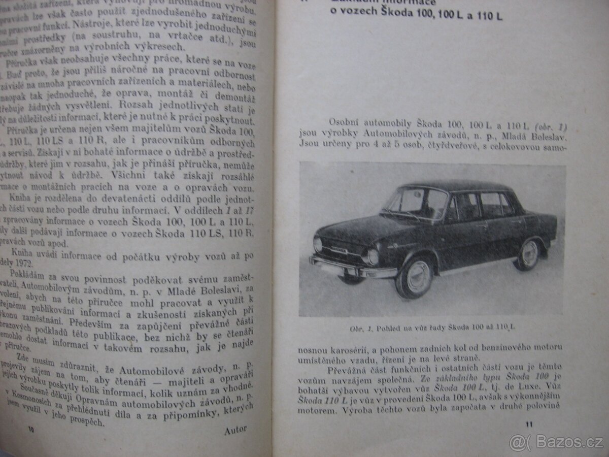 Škoda 100 110 110 R příručka - 2