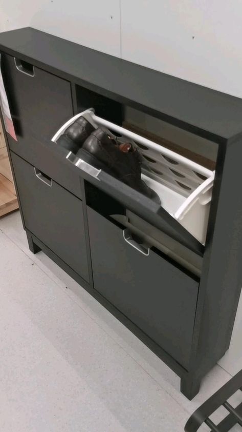 Botník STÄLL IKEA černý - 2