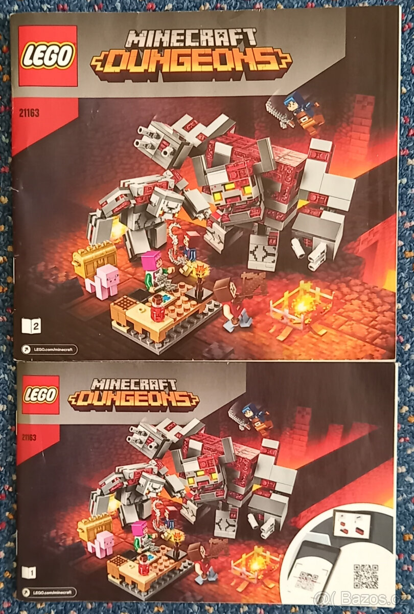 Lego Minecraft 21163 - Redstone Battle (PRODÁNO) - 2