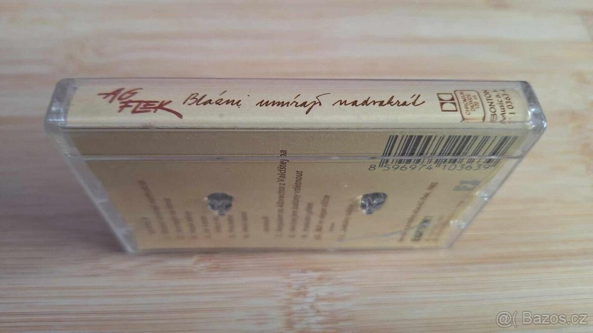 AG FLEK - BLÁZNI UMÍRAJÍ NADVAKRÁT, MC 1996 - 2