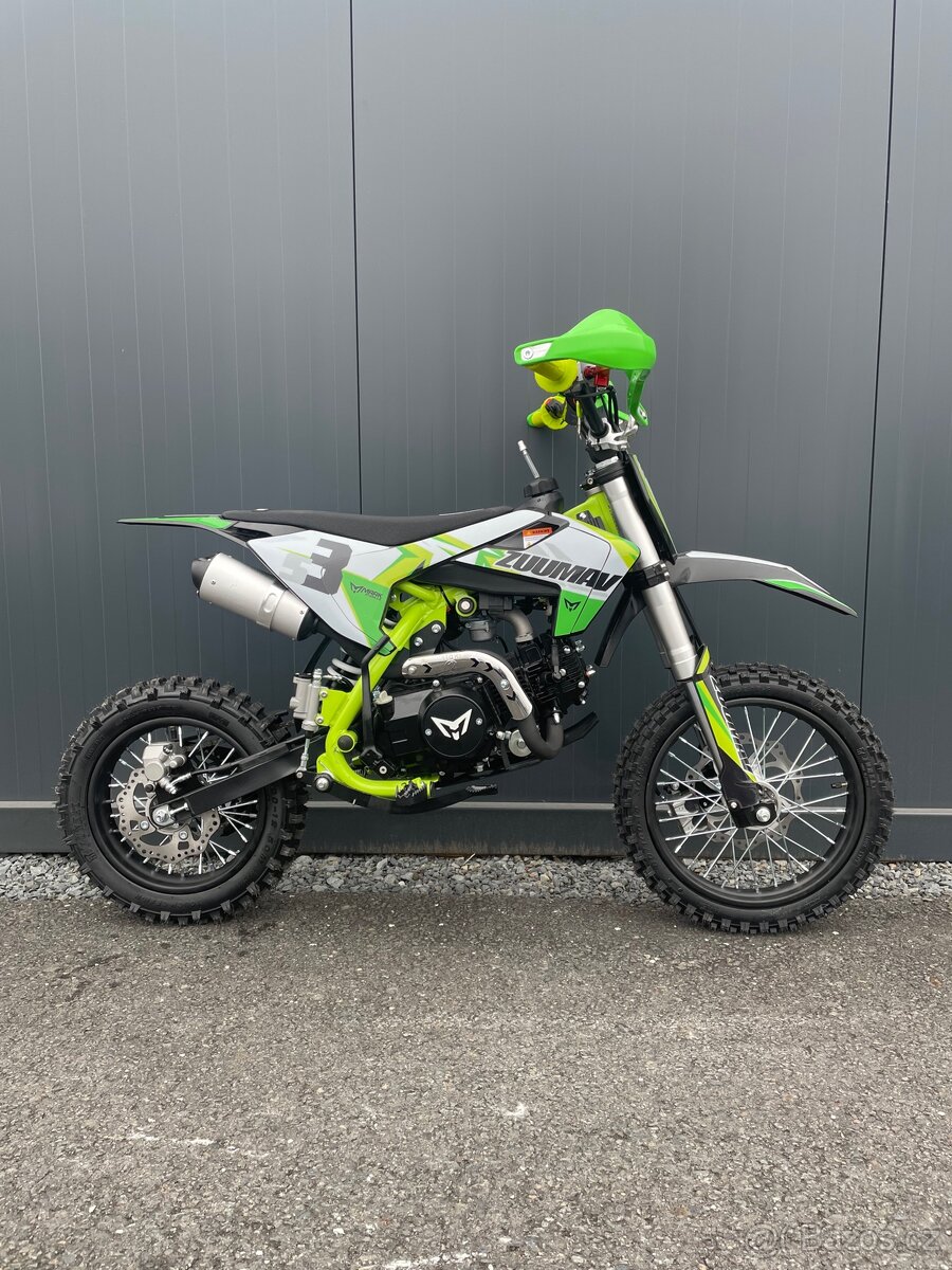 Pitbike Zuumav S3 125cc semiautomatic,14/12