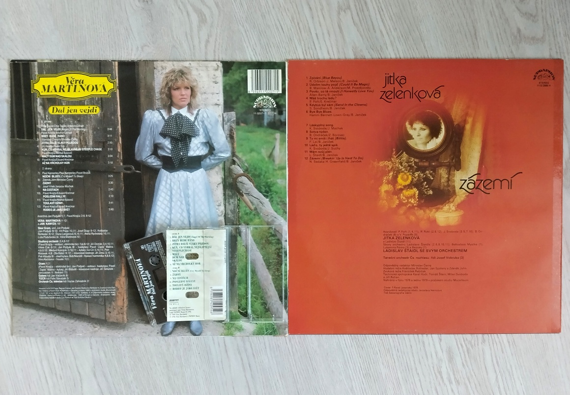 Vynikající české zpěvačky na LP gramodeskách - 2