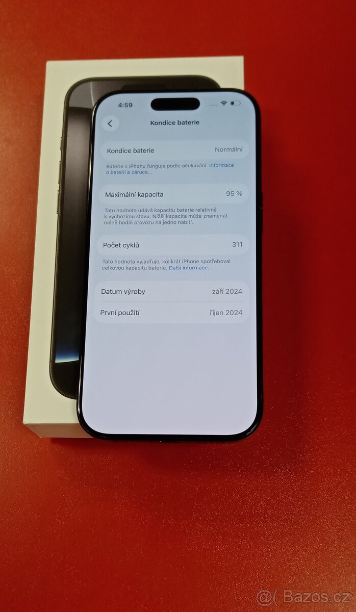 Apple iPhone 16 Pro 128GB záruka - 2