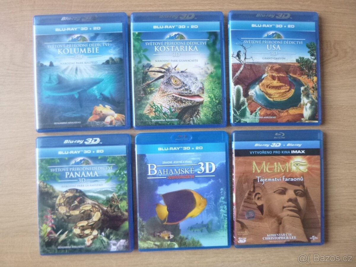24x 3D+2D Dokument na blu-ray CZ DABING - 2