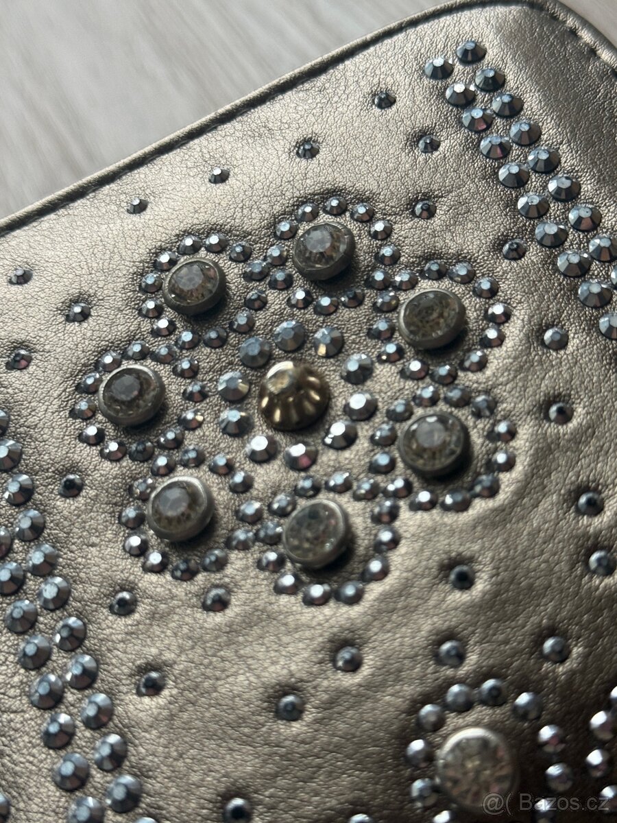 NOVÁ Dámská peněženka / psaníčko s kamínky - 2