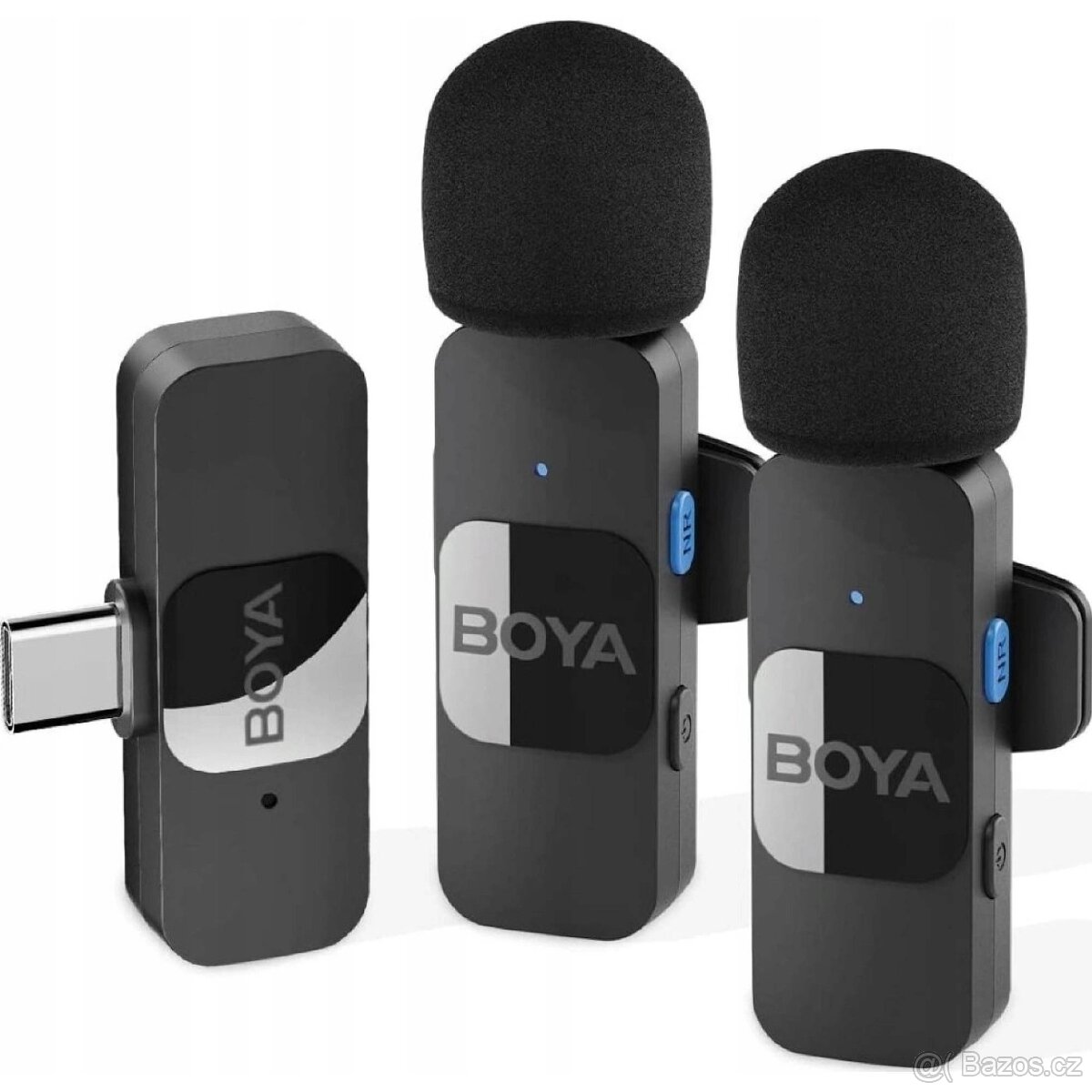 Bezdrátový klopový mikrofon Boya BY-V20 USB-C - 2
