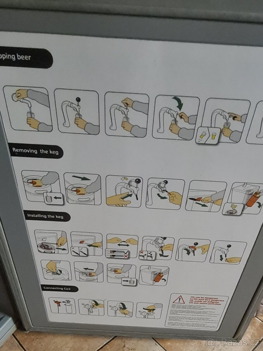 Výčepní zařízení - lednice Heineken s výčepem - 2