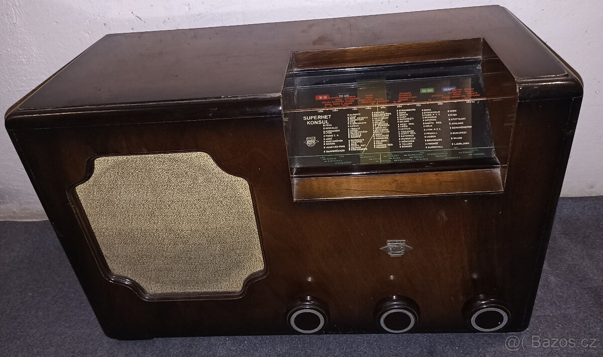 Staré rádio Empo Konsul - 2