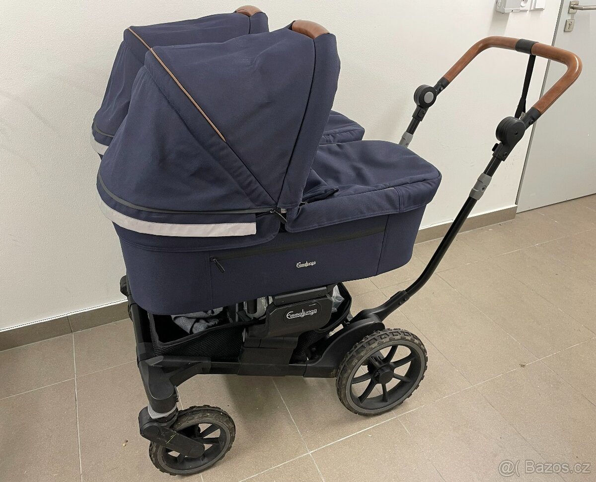 Emmaljunga Twin 735 Outdoor navy - 2