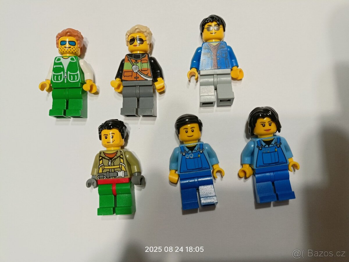 Lego® figurky 6 ks...s novými vlasy - 2