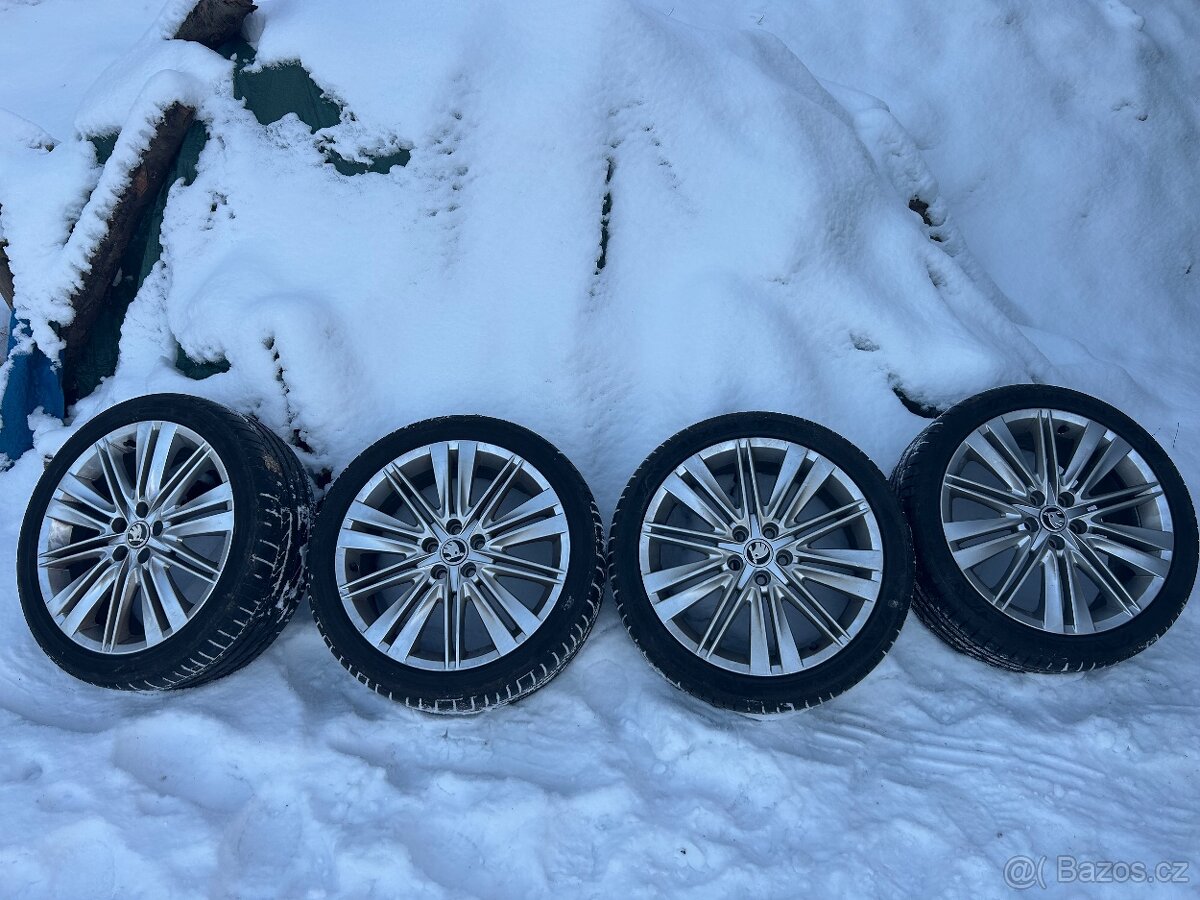 ALU 5x100r17-letní sada - 2