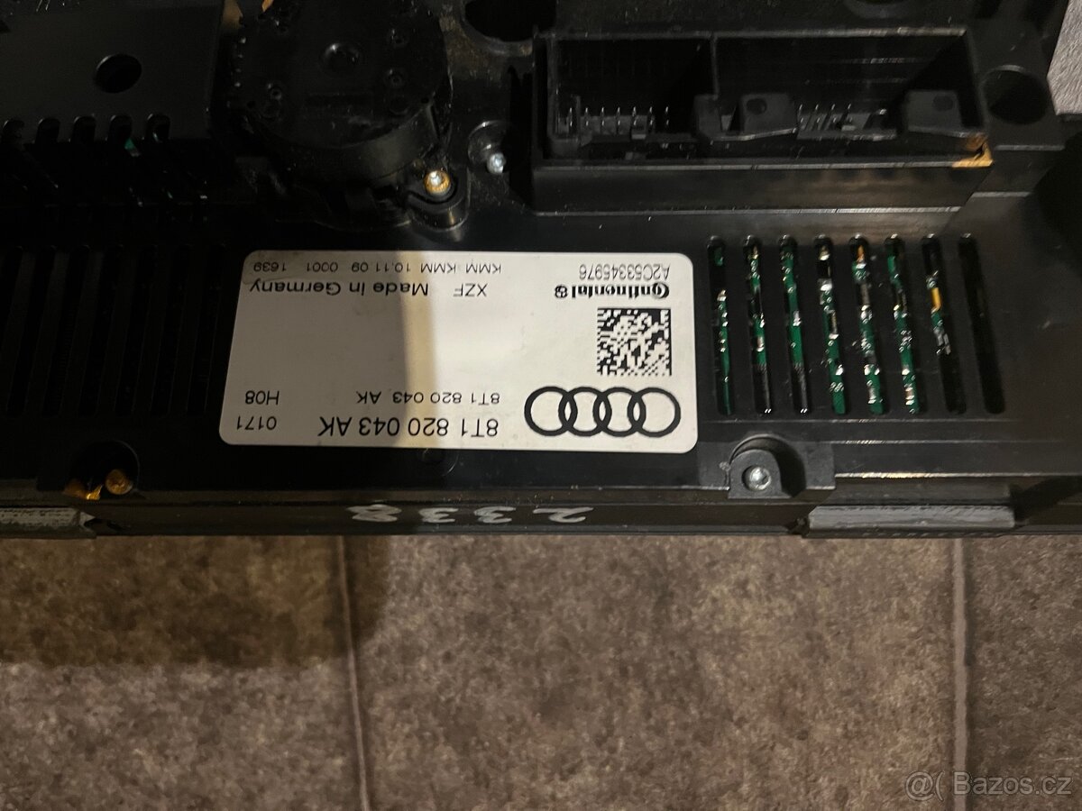 Audi q5 8r Ovladaci panel klimy - 2