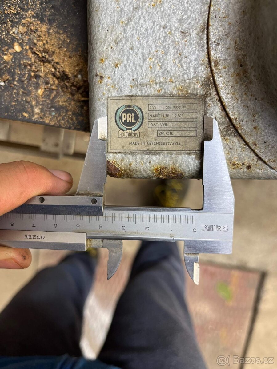 Štítek - topení škoda spartak / octavia - 2