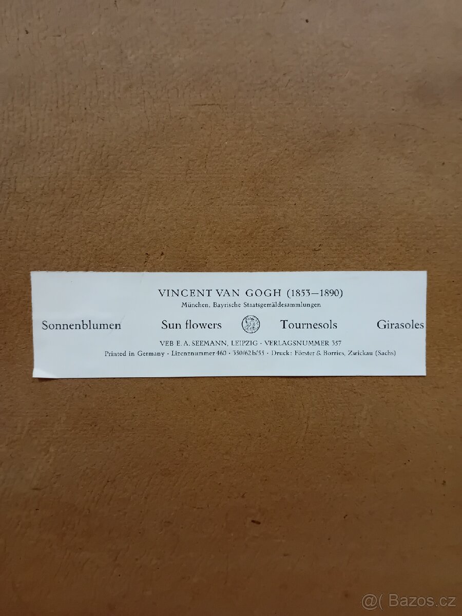 Vincent Van Gogh - Slunečnice - 2