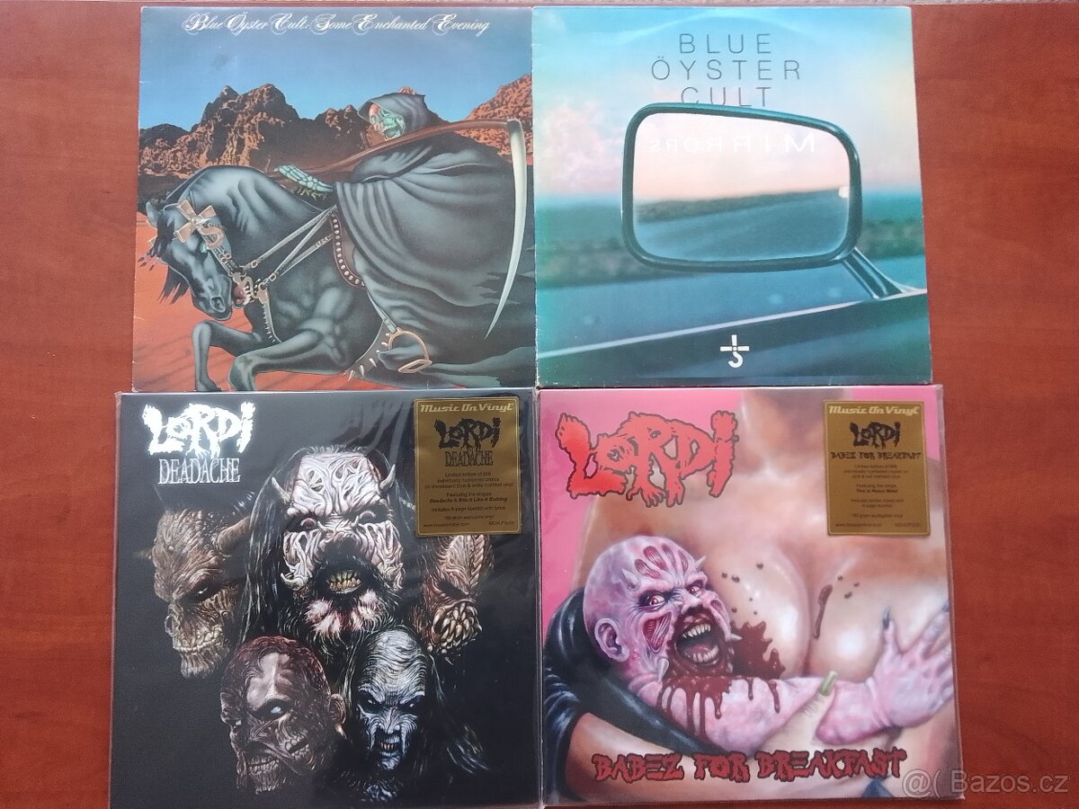PRODÁM MIX LP - RUSH ,M.S.G., IRON MAIDEN... - 2