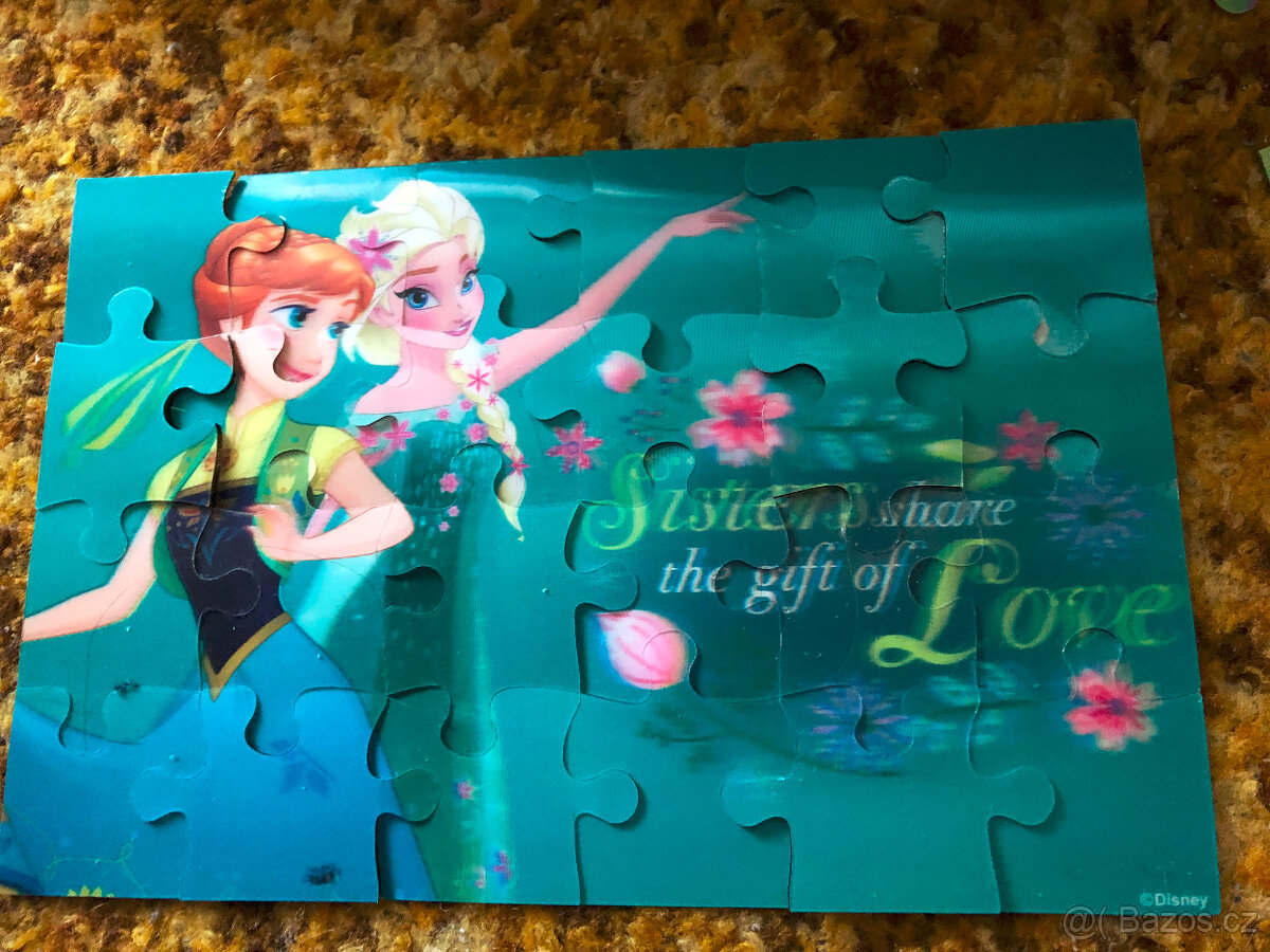 Disney Frozen 3D Puzzle 4 x 24 - 2