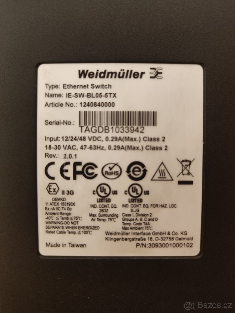 IE-SW-BL05-5TX - 2