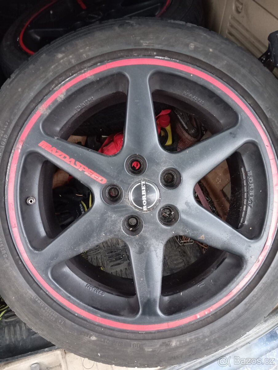 ALU kola borbet r17 mazda - 2